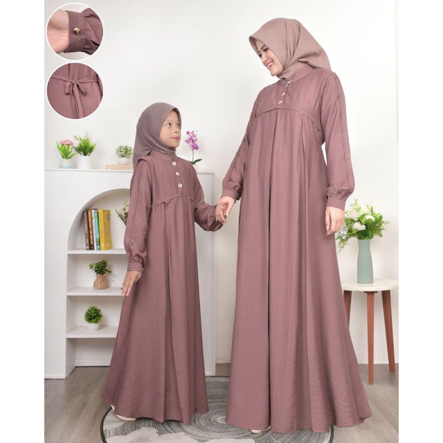 GAMIS IBU ANAK /GAMIS COUPLE/GAMIS ANAK IBU