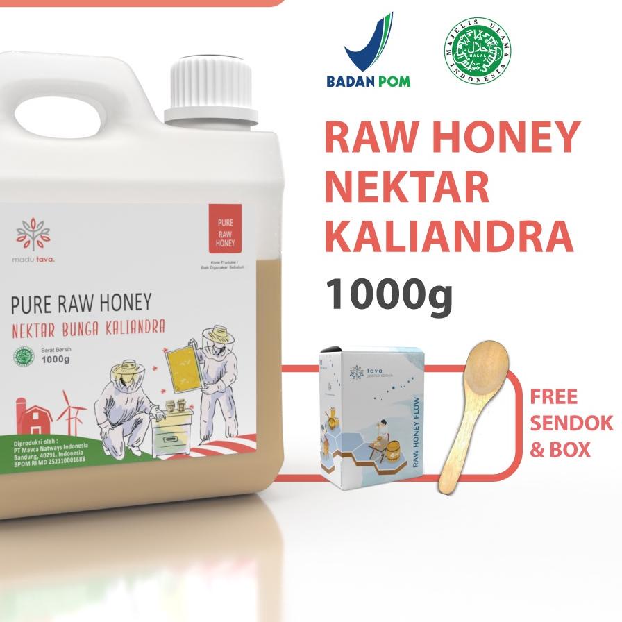 

♣ Asli Murni 1kg Tava Grade A Nektar Kaliandra 100% Alami Pure Natural Raw Honey ♪