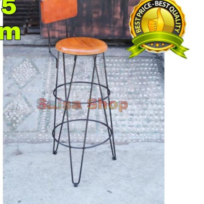 ❉ kursi cafe sandar 75cm kursi bar kursi kafe kursi cafe besi kursi cafe murah ➸