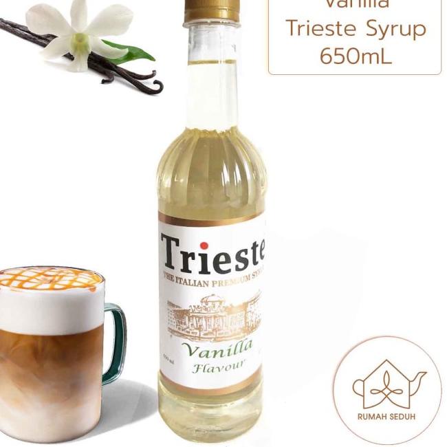 

➺ 650 mL Vanila Sirup Trieste - Vanilla Premium Syrup ✭