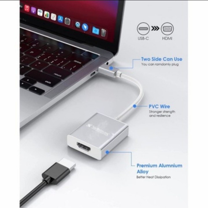 TYPE-C (USB C) TO HDTV Converter Adapter