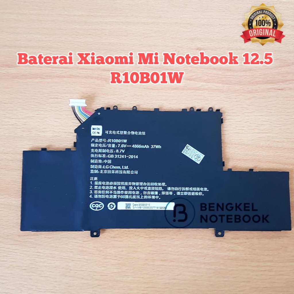 Baterai Xiaomi Mi Notebook Air 12.5 R10B01W R10BO1W