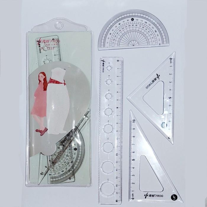 

Penggaris butterfly Busur180 10cm / penggaris busur fancy set