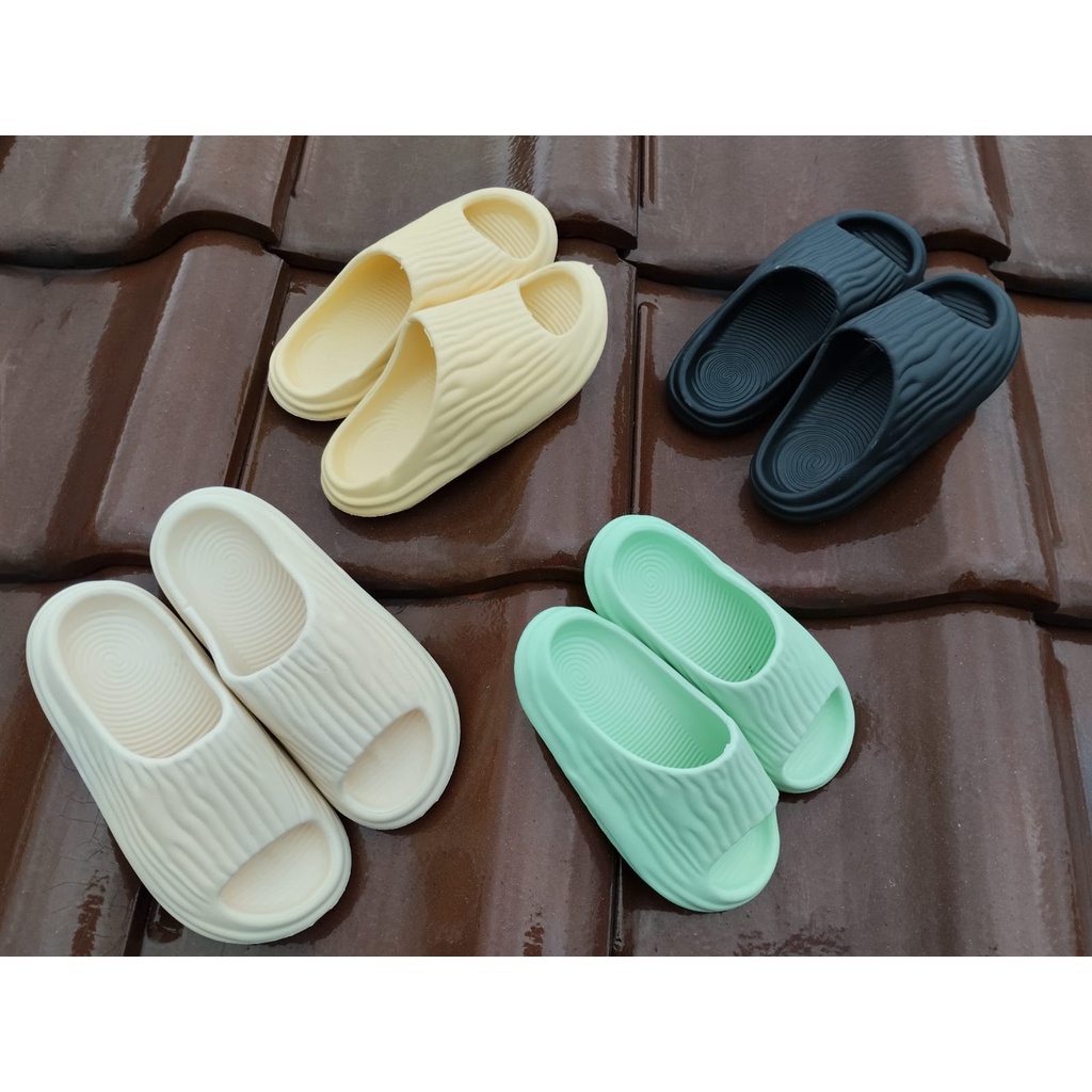 sandal slide anak perempuan 353 T &amp; 353 M size 30-40 irsoe /Sandal Selop Anak perempuan model kerut terbaru