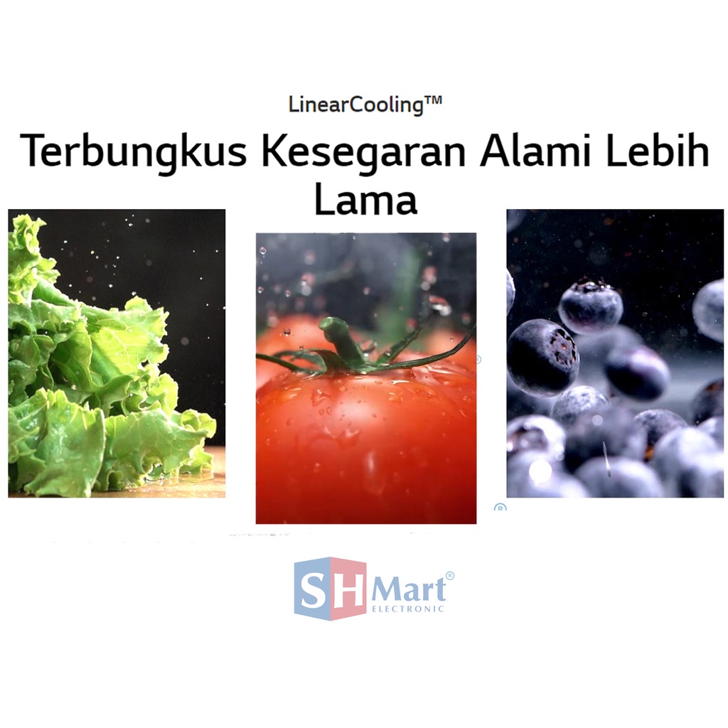 KULKAS SIDE BY SIDE LG KAPASITAS 800 LITER GC-B307SLVL / GCB307SLVL INVERTER GARANSI RESMI