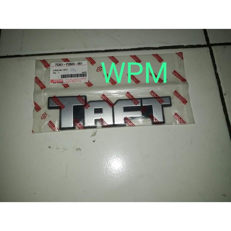 Emblem Taft  Independent Original Daihatsu