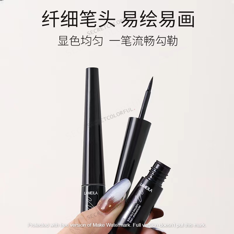 LAMEILA WATERPROOF LONG LASTING EYELINER~secretcolorful