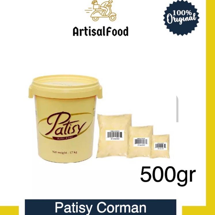 

֍ Butter Mentega CORMAN PATISY 500gr Room Butter kiloan 500 gr ✵