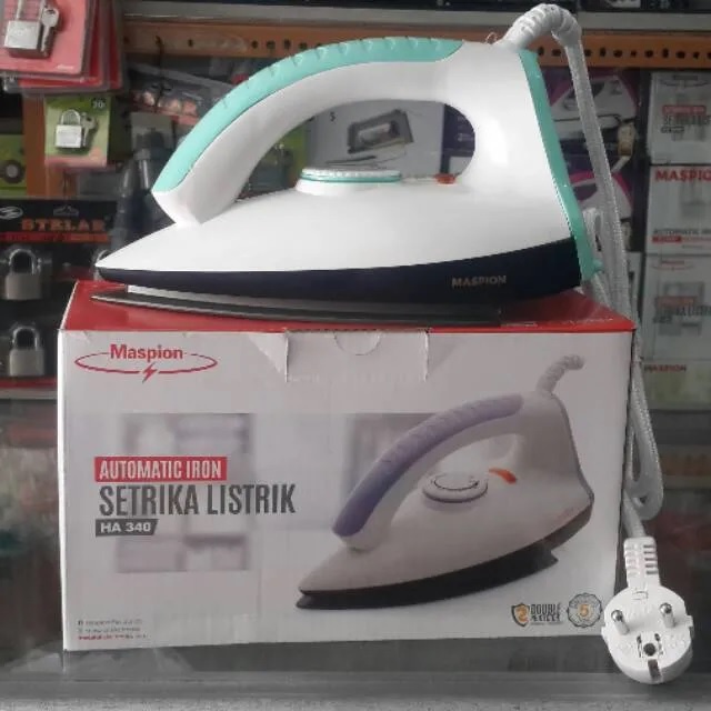 SETRIKA MASPION HA-340 DRY IRON ORIGINAL