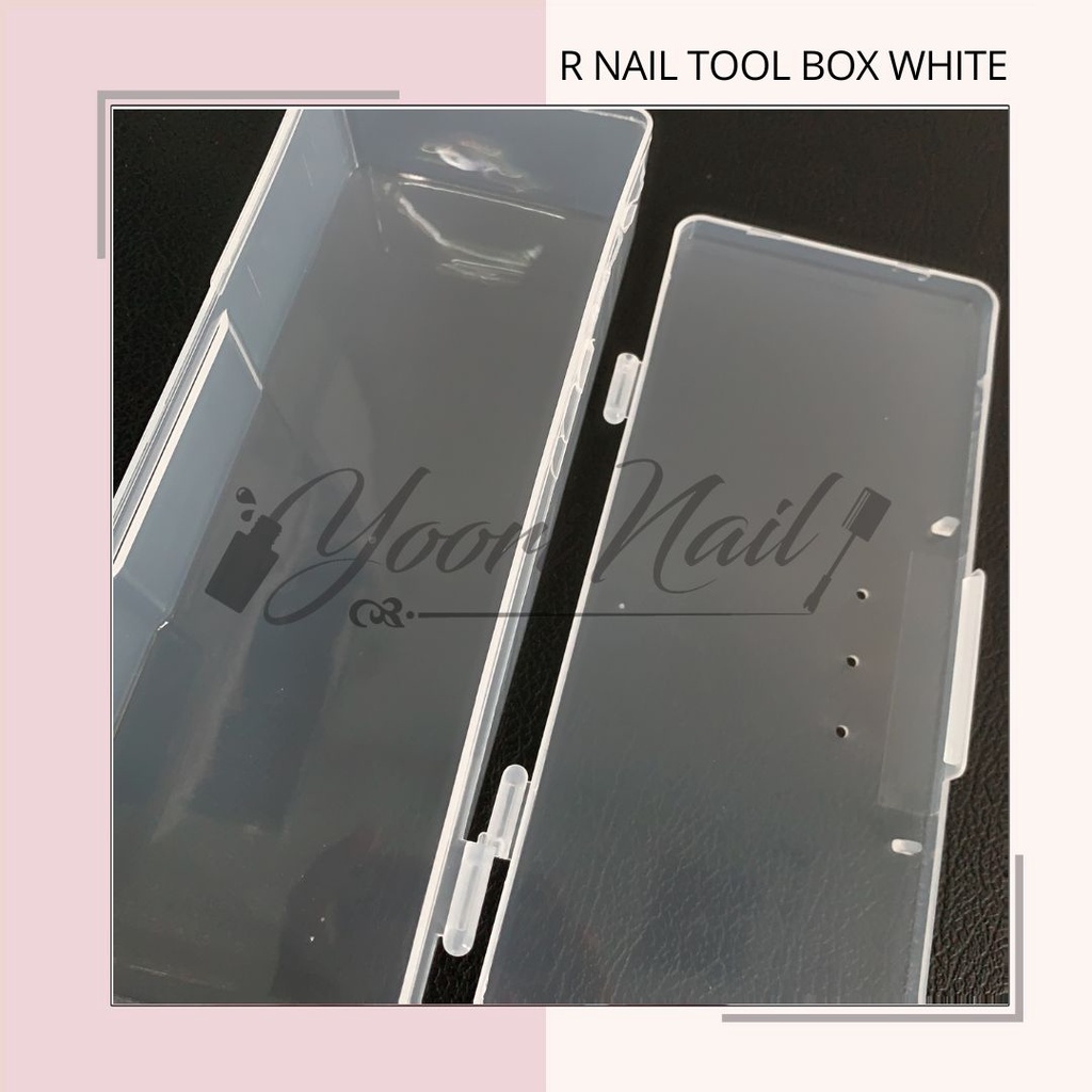 [REJECT PRODUCT] Nail tool box storage tempat penyimpanan alat nail art