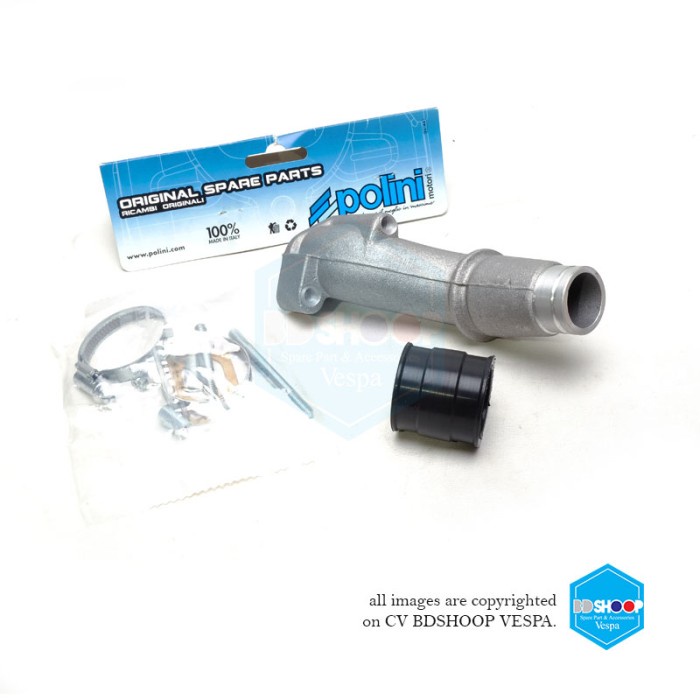 Intake Karbu Merk Polini Non Membran Untuk Vespa Special Pts