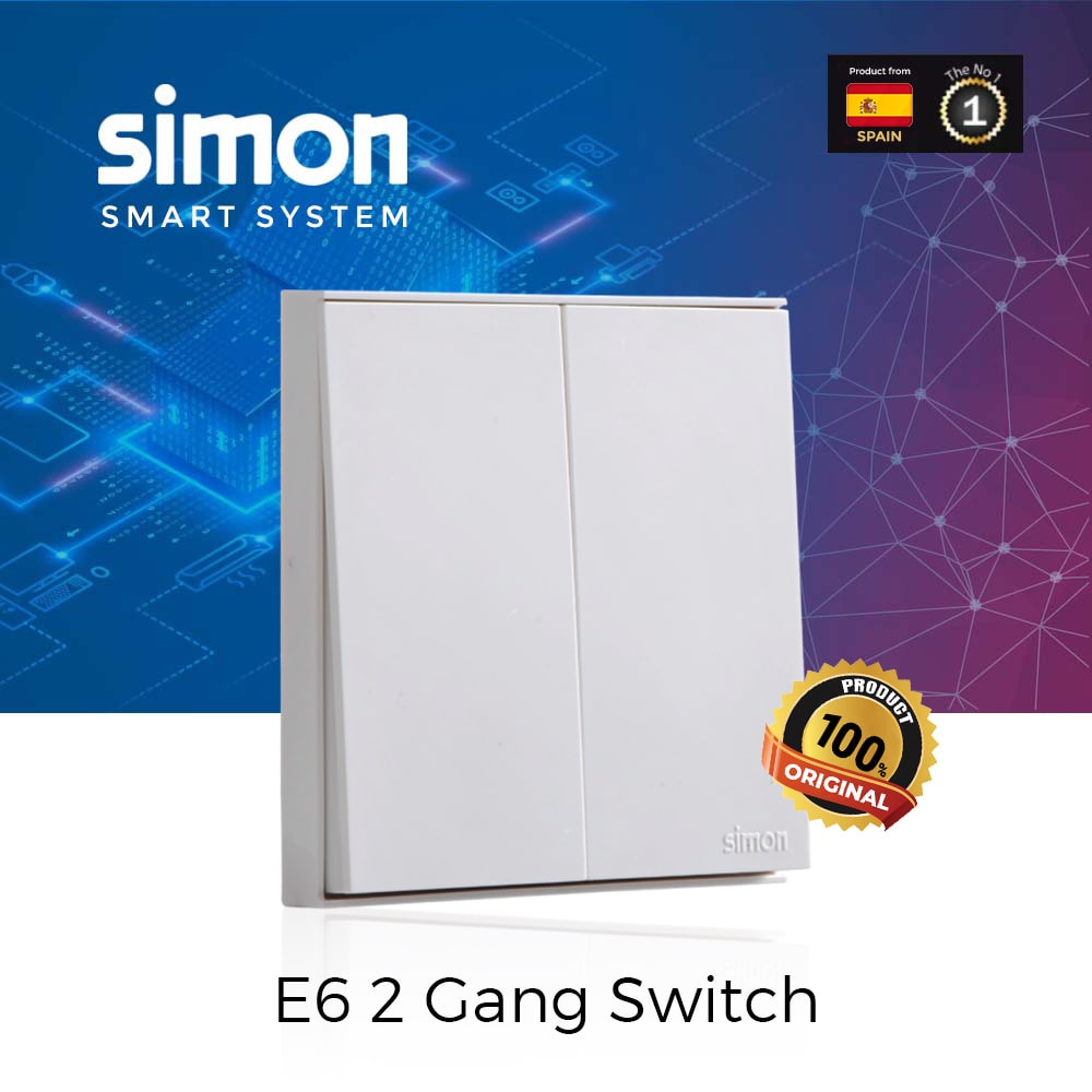 Jual Saklar Simon E Series Gang Way Switch Shopee Indonesia