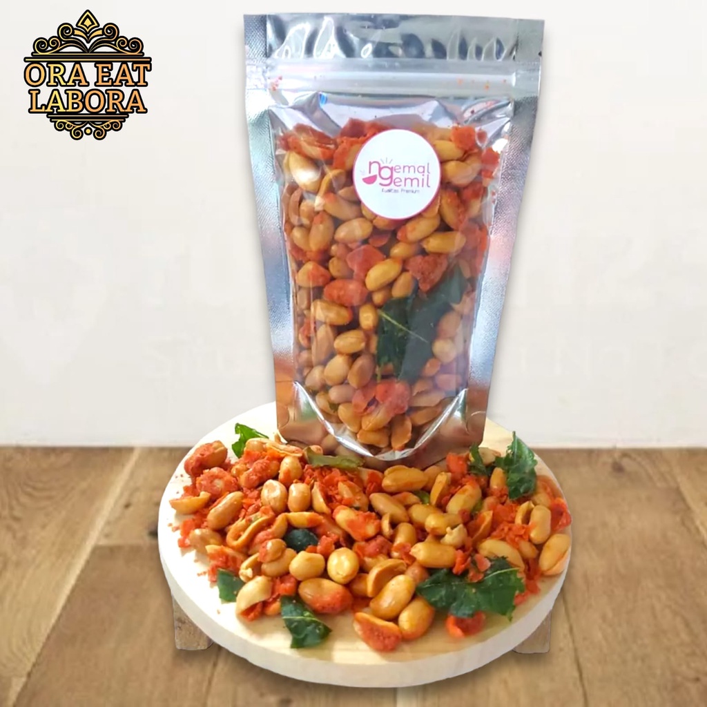 

Snack Kacang Thailand Pedas Crispy Daun Jeruk Kacang Crispy Homemade Kualitas Premium - Ora Eat Labora