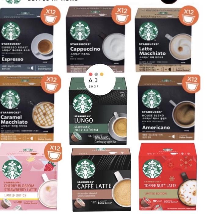 

Star Nescafe Dolce Gusto NDG Starbucks Coffee Capsule IMPORT buruan