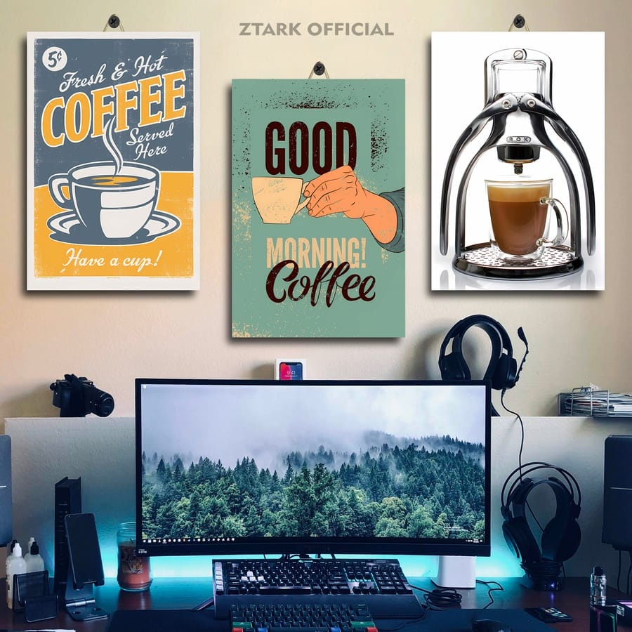 41-60 DEKORASI DINDING QUOTE KOPI PAHIT 20X30 9LJDC|K3203| POSTER RUANG QUOTE QUOTES COFFEE SHOP | D