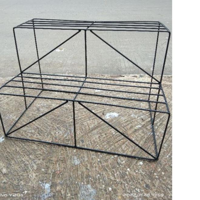 ✬ standing pot minimalis/standing pot tingkat 2susun/ standing pot besi ➽