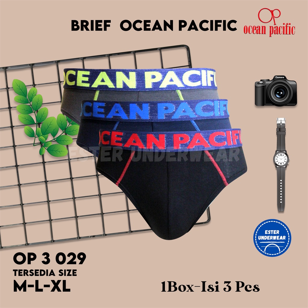 Celana Dalam Pria OCEAN PACIFIC OP 029 isi 3