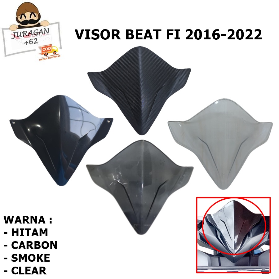 VISOR BEAT FI F1 BEAT ESP DELUXE 2016 - 2021 WINDSHIELD WIN SHILD