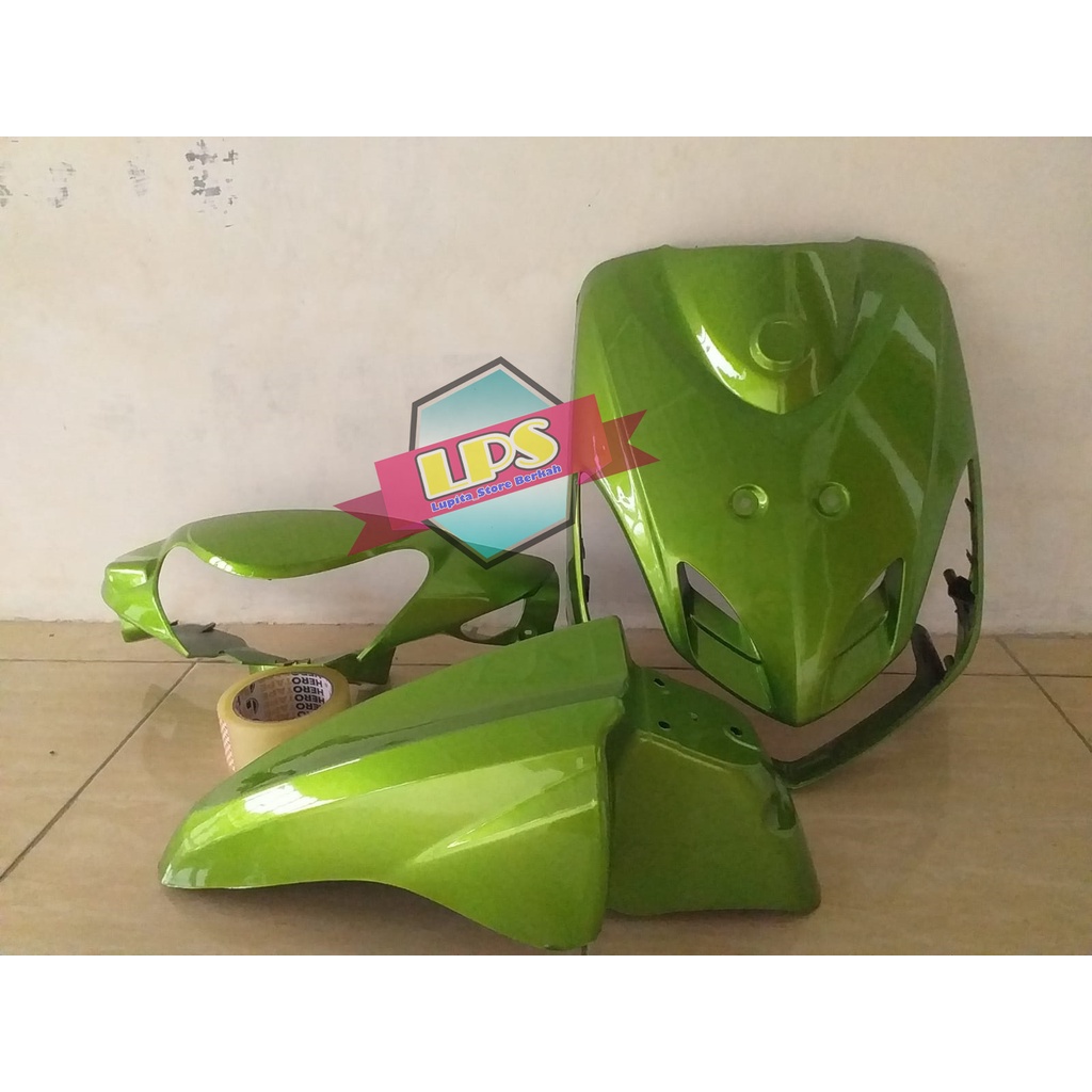 Paket Body Depan Mio Smile Warna Hijau Termurah