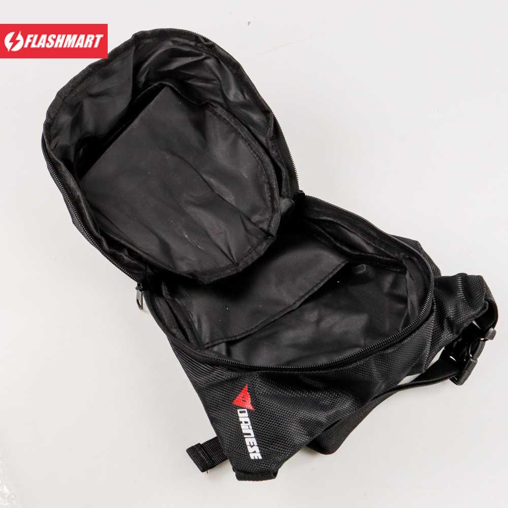 Flashmart Dainese Tas Pinggang Motor Drop Leg Fanny Pack - D-tail