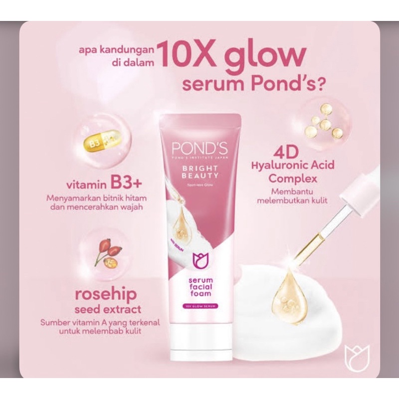 Ponds Facial Foam Bright Beauty