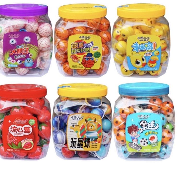 

۝ 1 TOPLES isi 50 bijiPERMEN HALAL Planet Gummy Jelly / Planet Gummy Permen 1 biji Permen Jelly Viral ini ✵