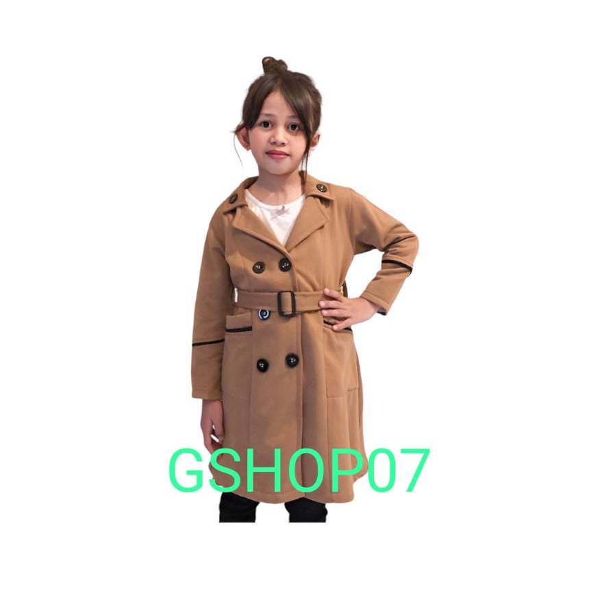 Jaket anak perempuan korea muslimah hoodie Blazer terbaru jaket terlaris korean anak