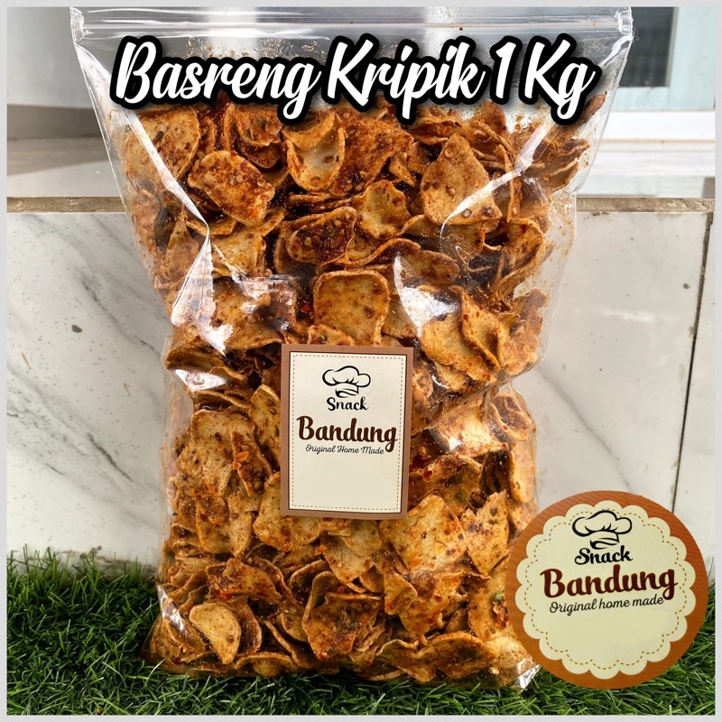 

Basreng 1kg pedas Daun Jeruk , pedas Nampol 1Kg