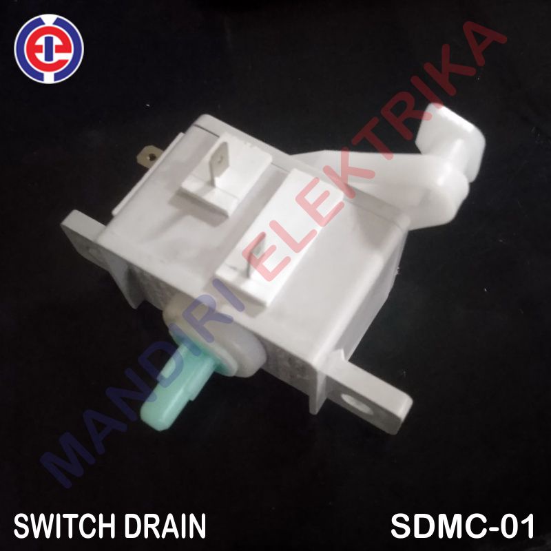 Switch Drain Mesin Cuci Aqua Sanyo - Selector Pembuangan Kotak 3 Socket Pin