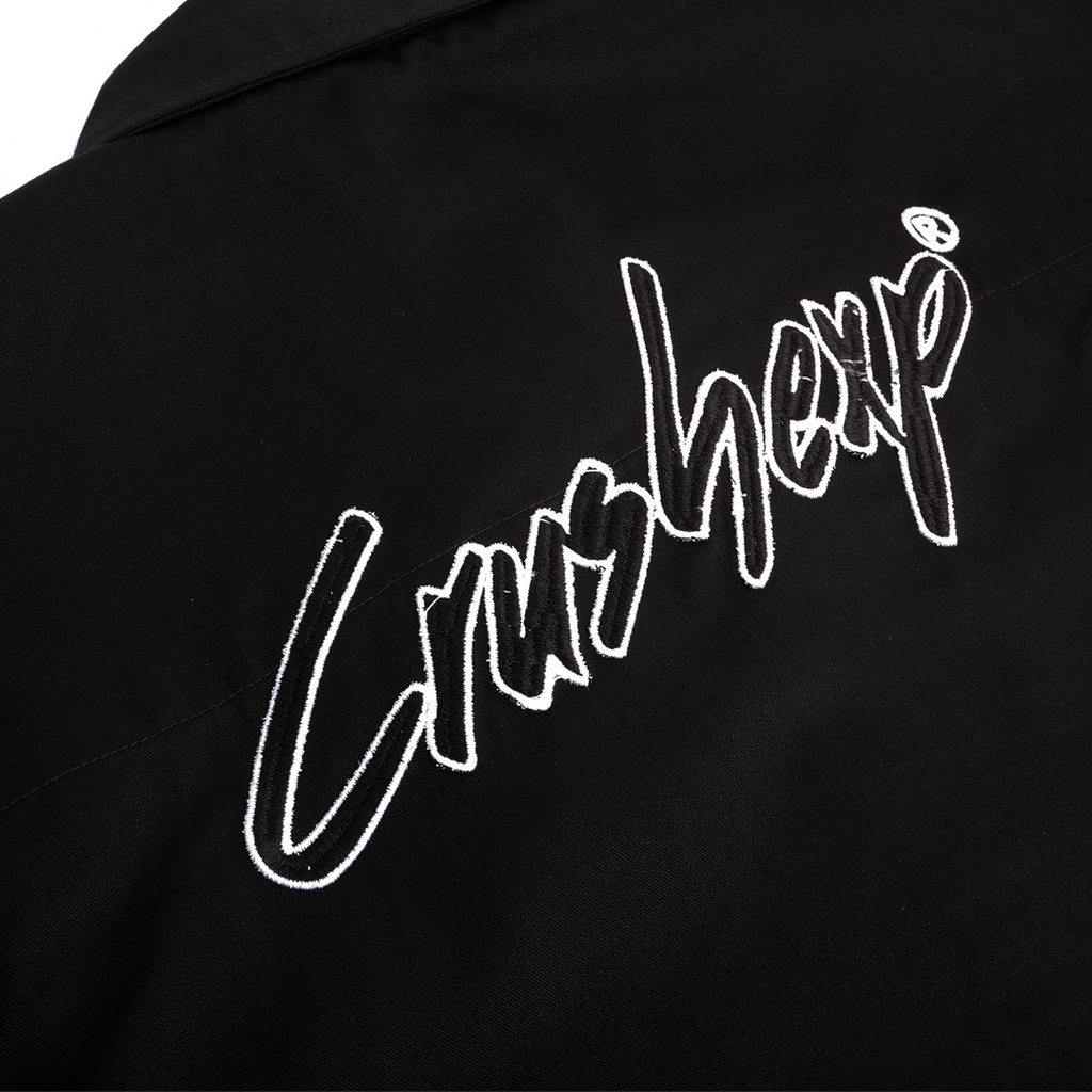 CRUSH EXP Kemeja Pendek Work Shirt KCP0573 BLACK