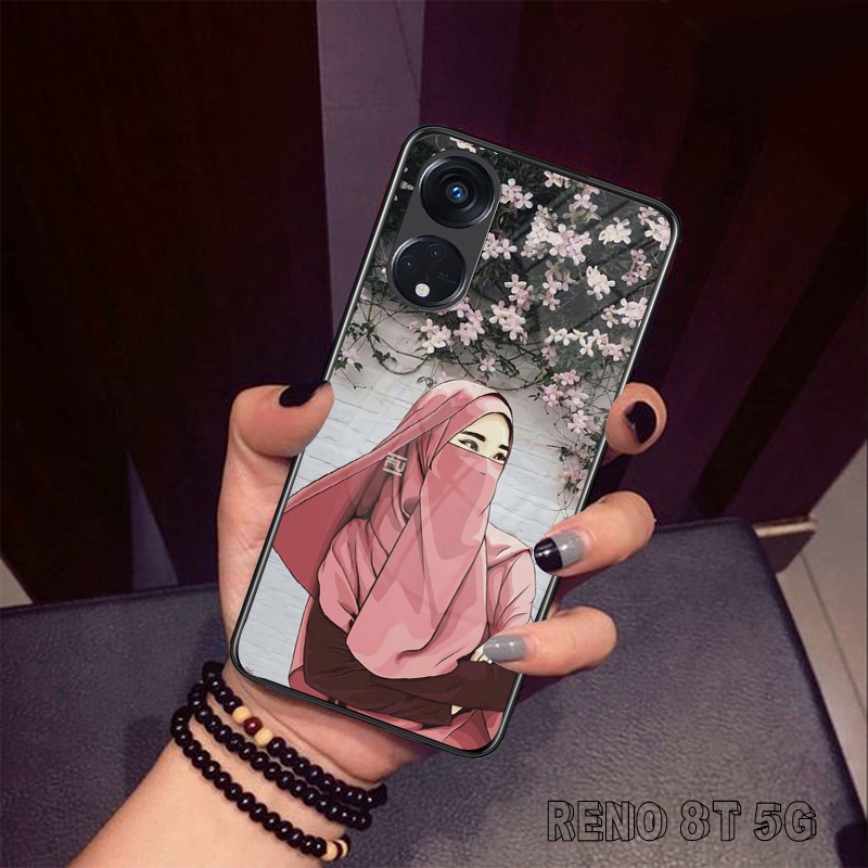 Legend Shop Softcase Kaca mewah for Oppo Reno 8T 5G/4G Terbaru LS28 Softcase Oppo Reno 8T Terbaru - 
