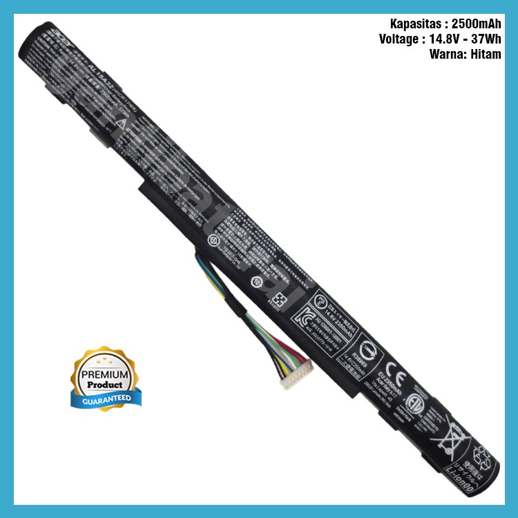 Baterai Acer Aspire E5-422 E5-472 E5-473 E5-522 AL15A32