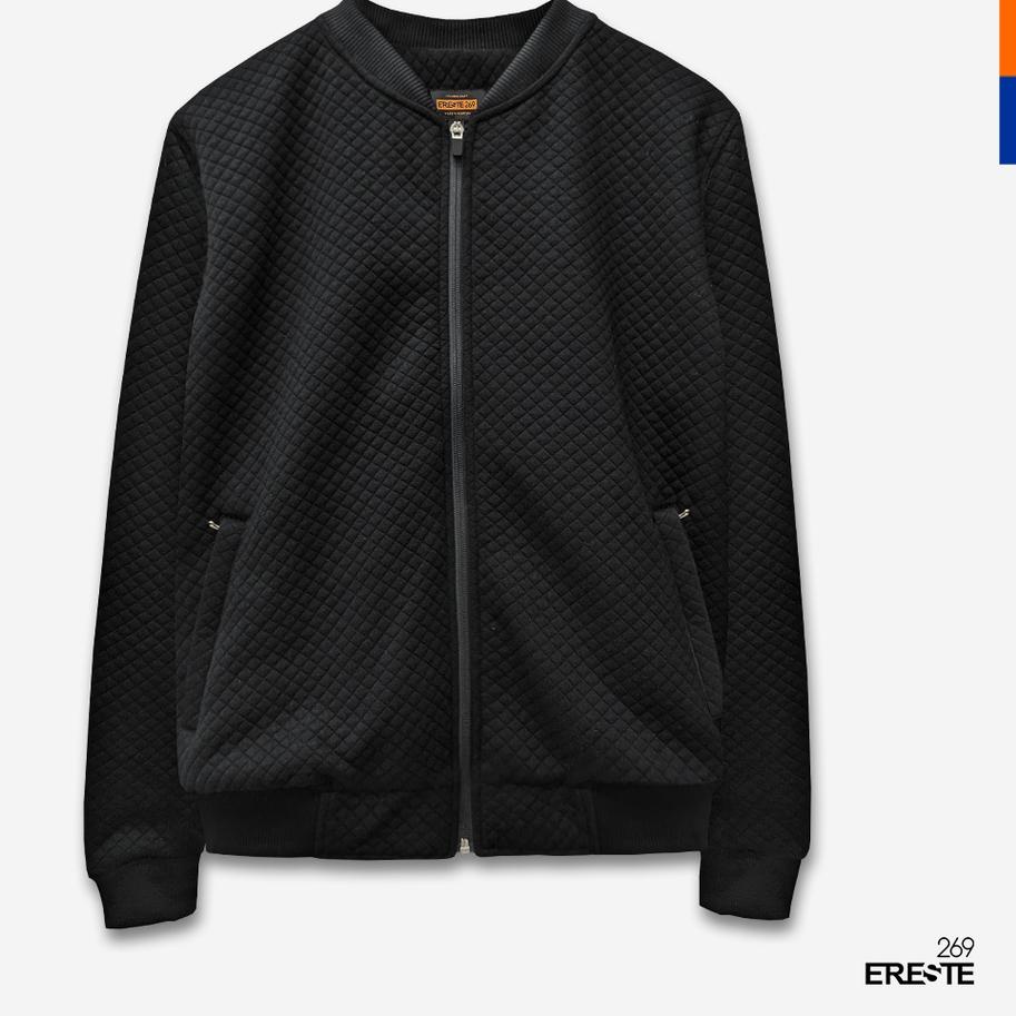 ❂ Ereste269 Jaket Pria Cozy Black Premium ➹