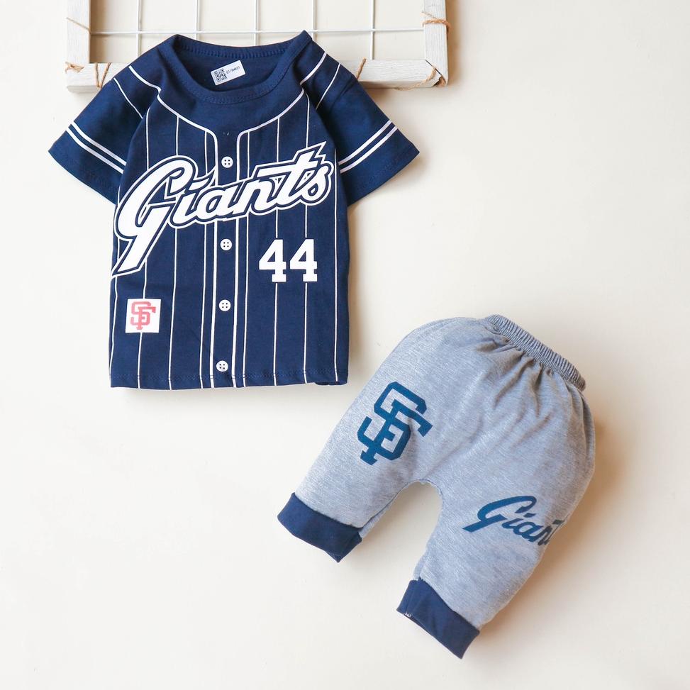 TERBAIK IMK Motif Giant Terbaru Nuna Store / Setelan Baju Bayi 6 bulan - 3 tahun / Baju Anak Laki-la