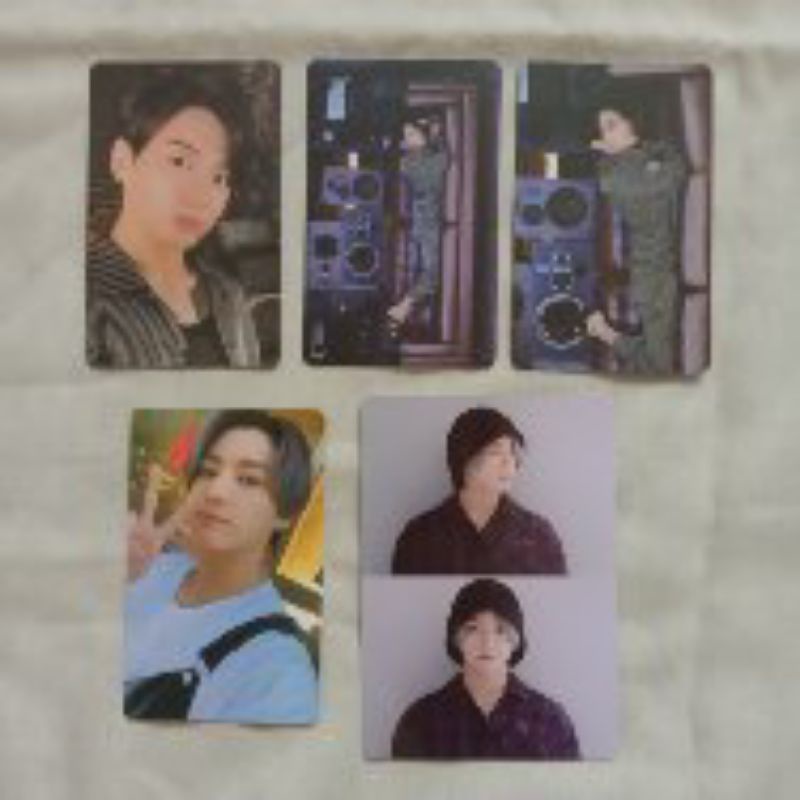[BOOKED]PHOTOCARD ALBUM OFFICIAL JUNGKOOK BTS JK RPC BE ESS POB BUTTER TAKE ALL FREE 2 PC DICON 101