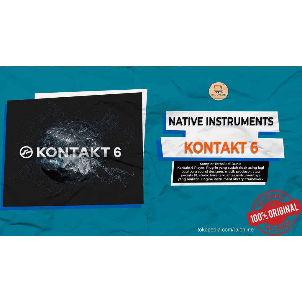 Software VST Plugin Native Instrument Kontakt 6 WIN / MAC