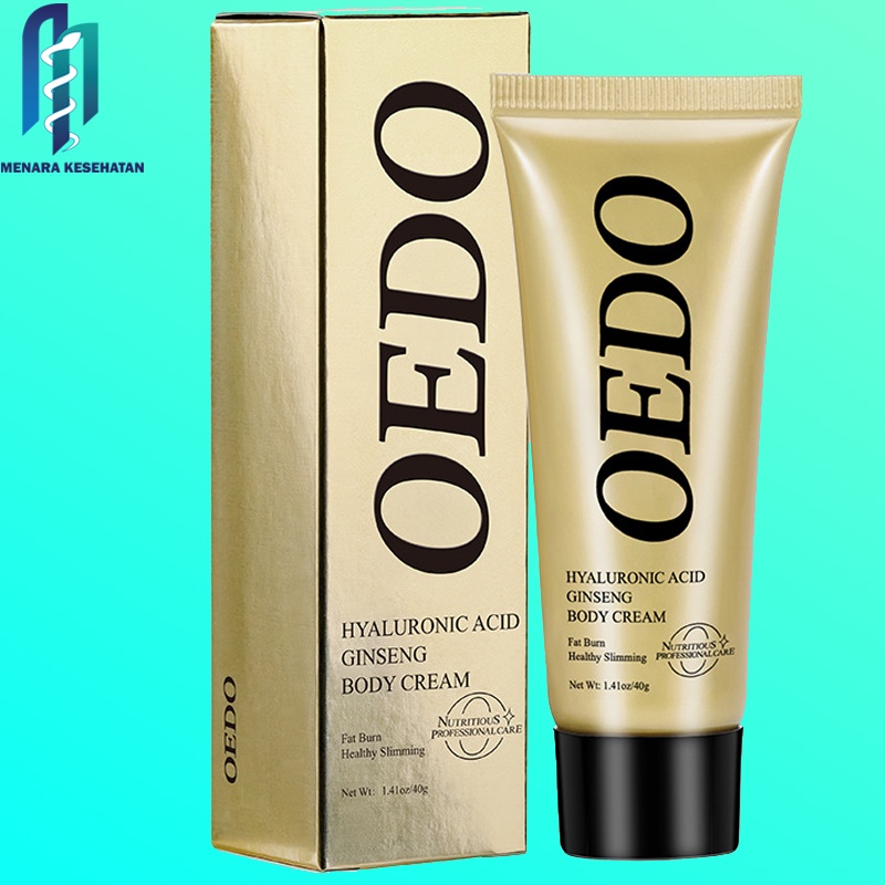 Oedo Hyaluronic Acid Ginseng Body Cream pembakar lemak Pelangsing Badan