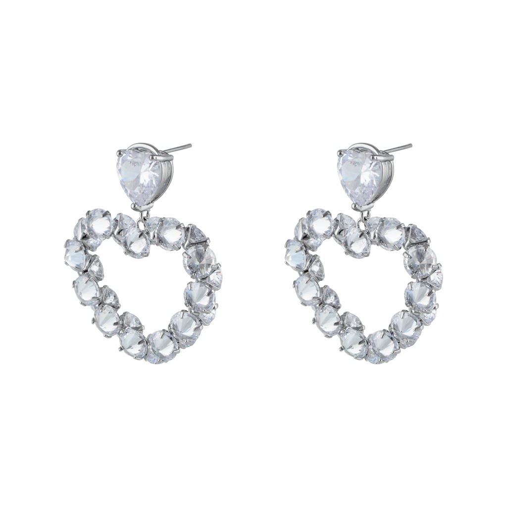 Panlandwoo - Anting Tusuk Rhodium Wanita Scottie