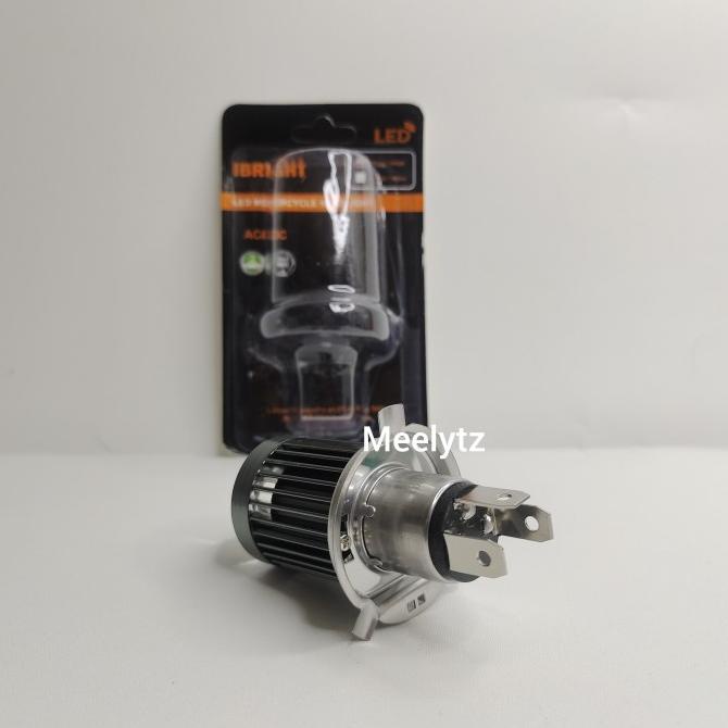 Lampu Utama Led Ibright Premium Series Laser Kipas H4 Projector Super