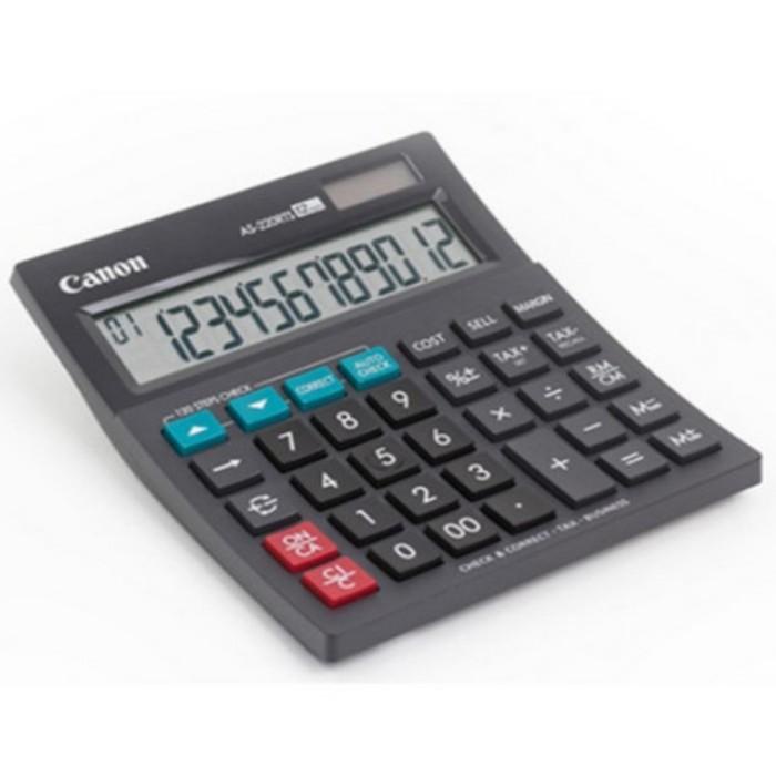 

KALKULATOR CHECK & CORRECT CANON AS-220RTS - Calculator Desktop AS 220