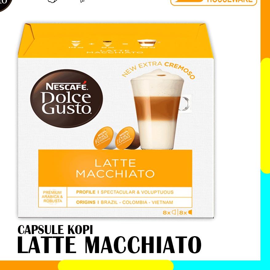 

♝ Capsule NDG Nescafe Dolce Gusto Latte Macchiato 1 Box Original Nestle ❈