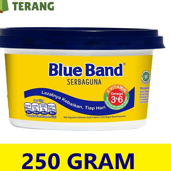 

Beli Dong Margarin Blueband serbaguna Cup 250 gram Blue band 250gr mangkok