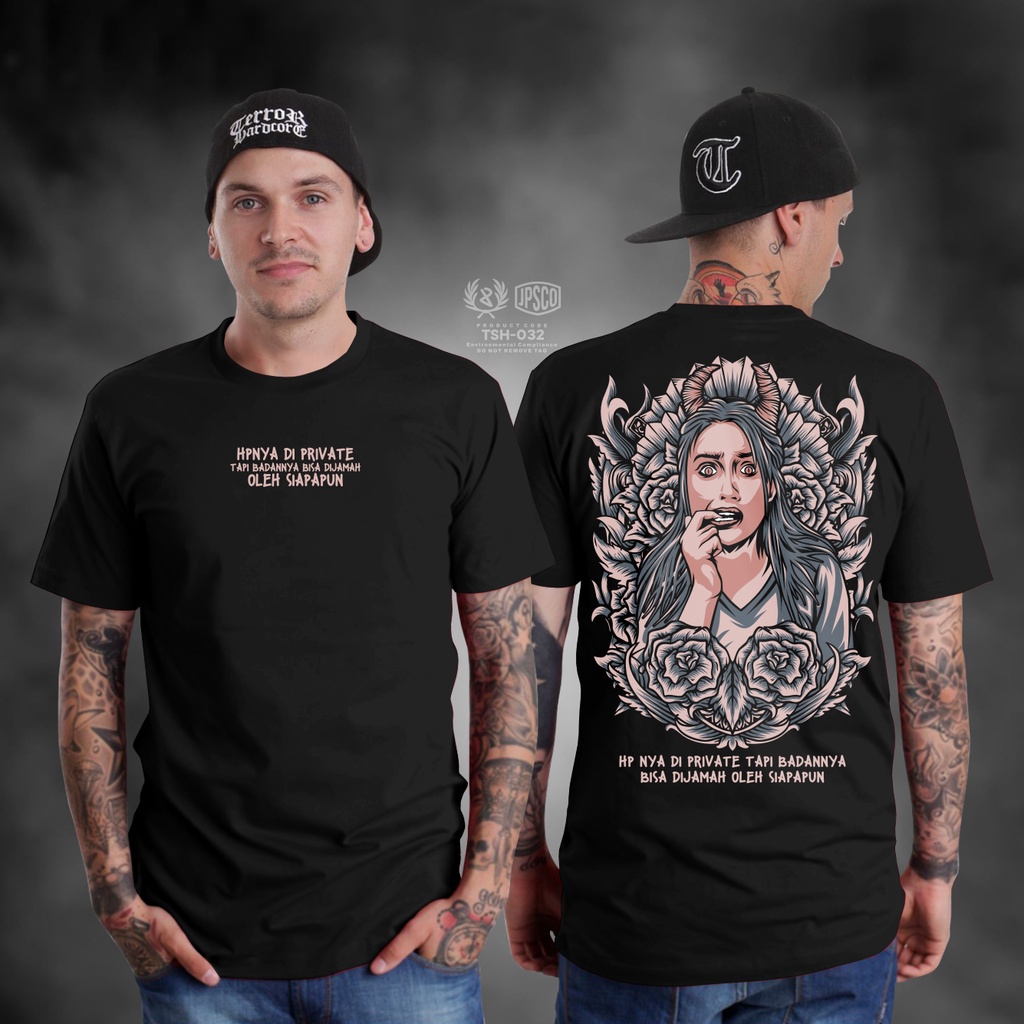 KAOS SATANIC HP NYA DIPRIVATE TAPI BADANNYA BISA DI JAMAH OLEH SIAPAPUN BAJU DISTRO KAOS PAKAIAN PRIA