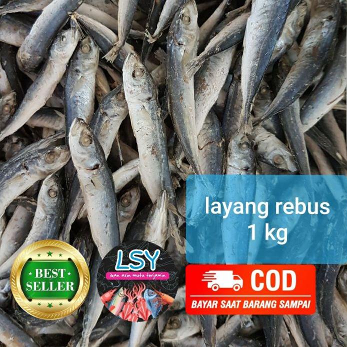 

☃ ikan asin layang rebus super 1kg ➺