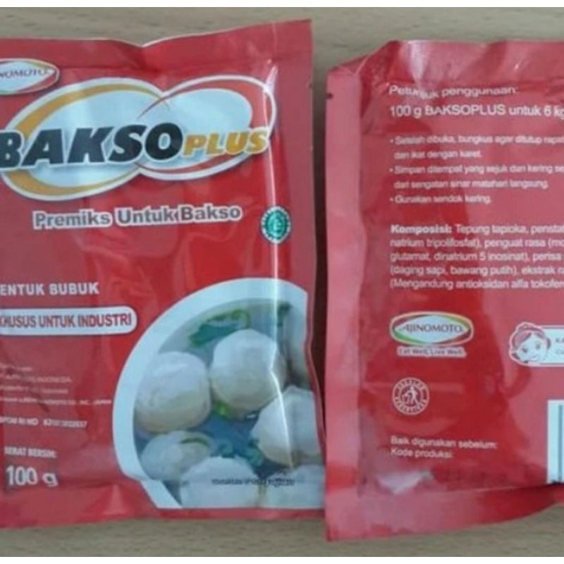 

Ajinomoto bakso plus penyedap premiks bakso