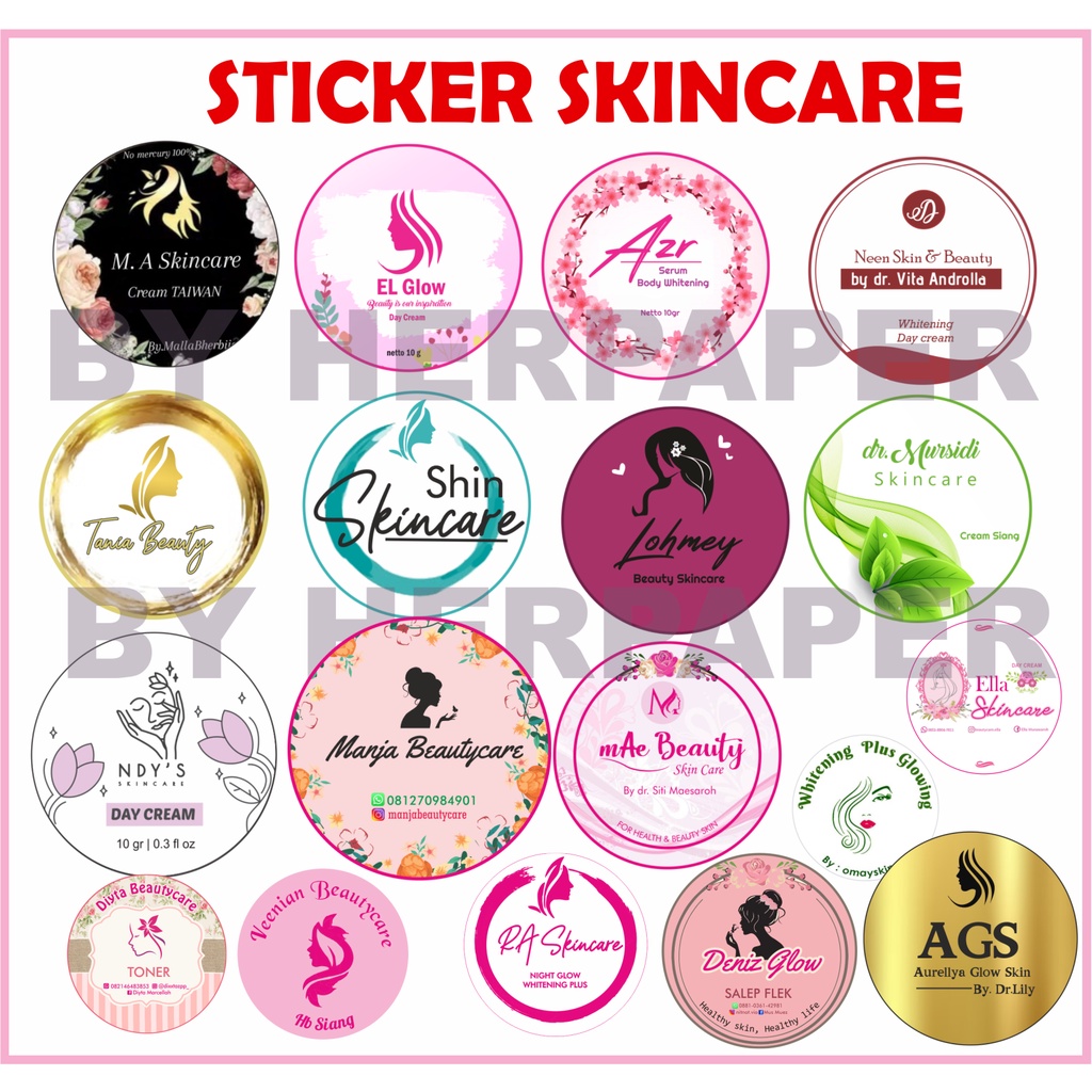 

STICKER SKINCARE CUSTOM.STIKER LULUR. STIKER BEDDA LOTONG. STICKER SKINCARE. LOGO SKINCARE. LOGO CREAM. LOGO HB.stiker parfum. label parfum. parfum thailand. stiker perfume