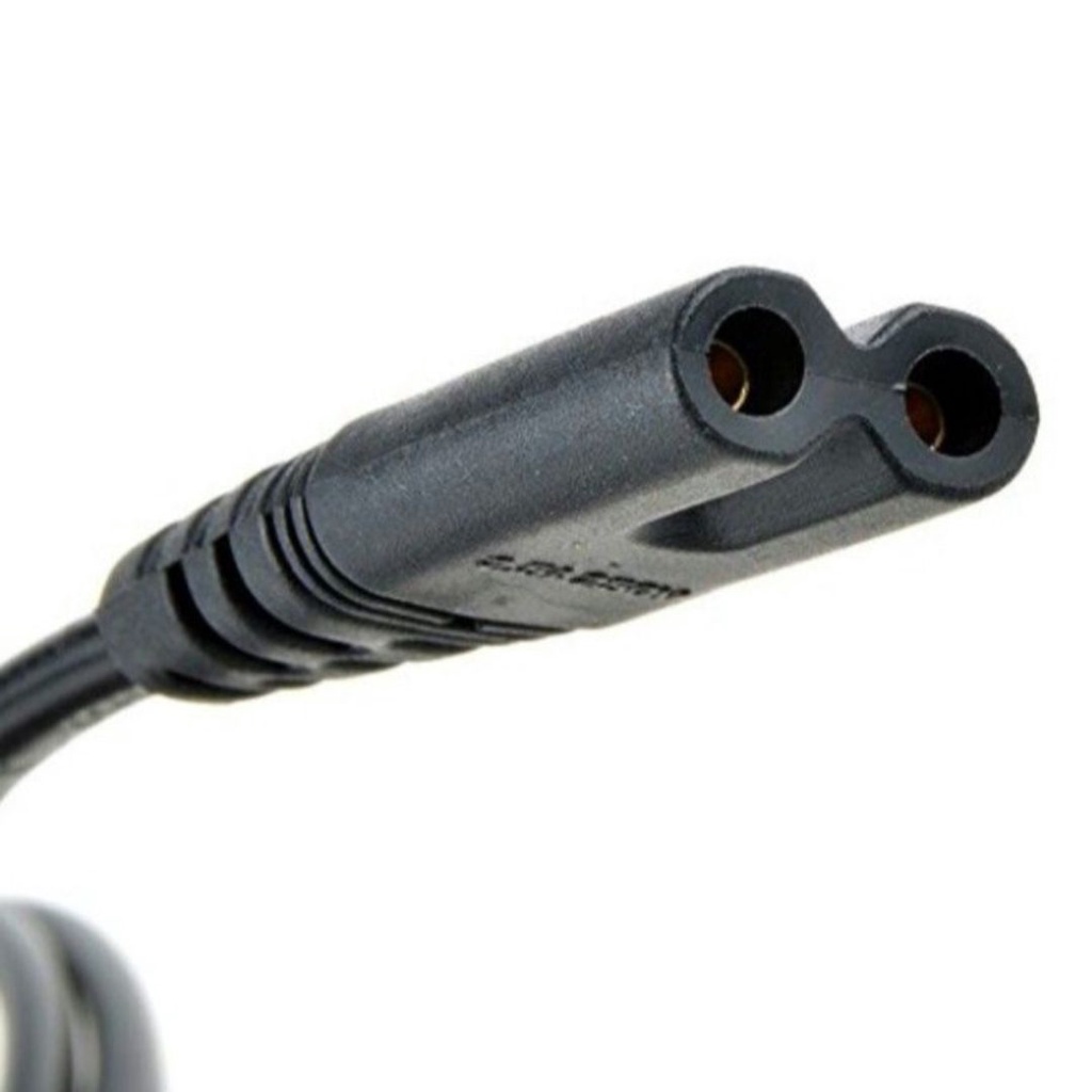 Kabel Power AC 2 Lubang Angka 8 Untuk Adaptor Radio Printer Charger Laptop Murah Power Supply