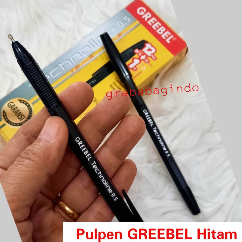 

PULPEN TINTA HITAM GREEBEL 0.5/PULPEN GREEBEL