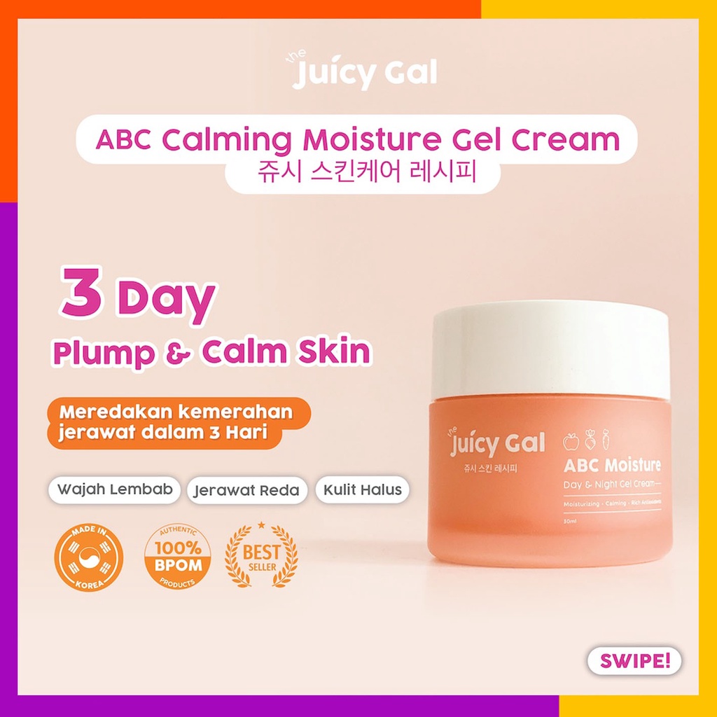 The Juicy Gal ABC Calming Moisture Gel Cream