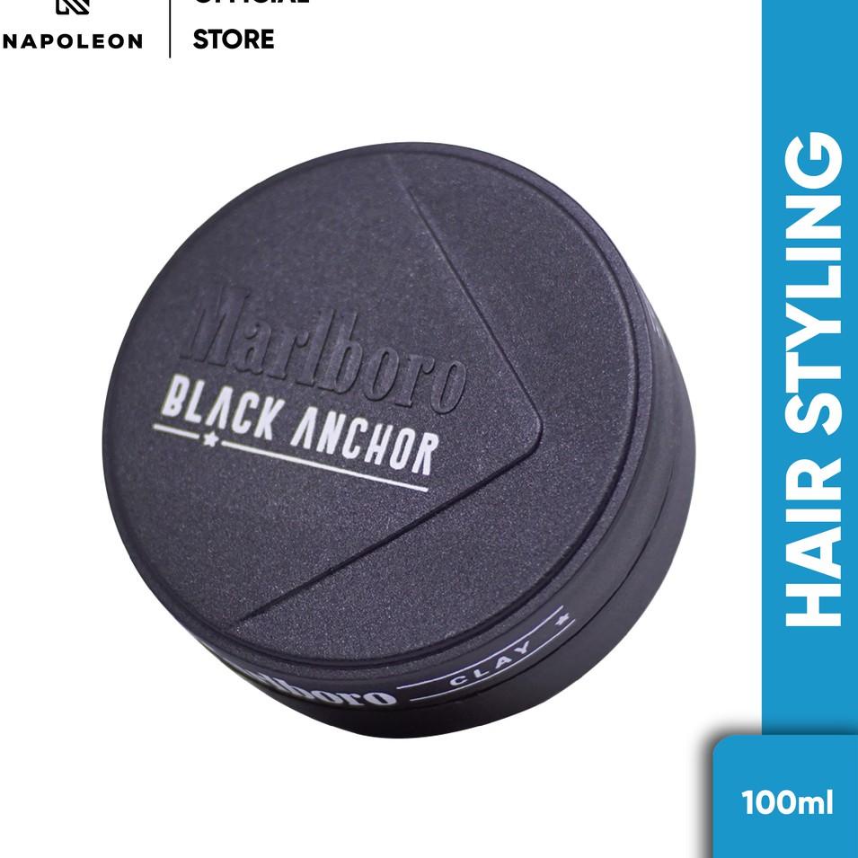 ⅎ Pomade Marlboro Black Anchor Clay - 100 gram ℗